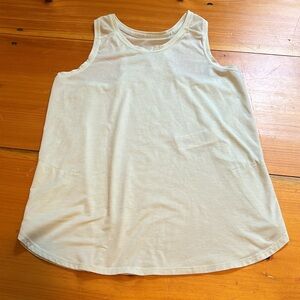 ATHLETA Girl 14 Mesh Detail Comeback Tank Top